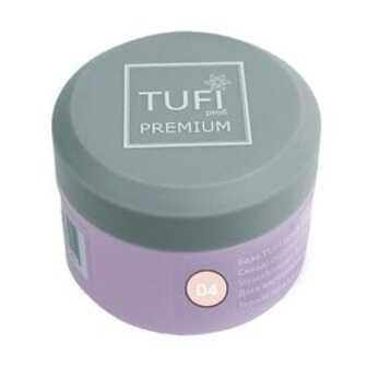 База для гель-лаку Tufi profi Premium Rubber French Base 04 Полуниця з вершками, 30 мл