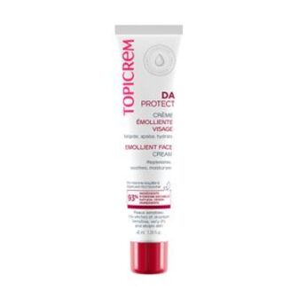 Ліпідовідновлювальний крем для обличчя Topicrem DA Emollient Face Cream, 40 мл