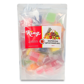Мармелад King Фруктовий мікс, 500г