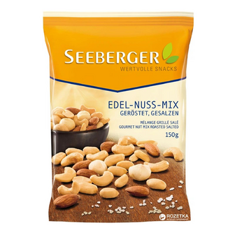 Асорті горіхове Seeberger, 150г