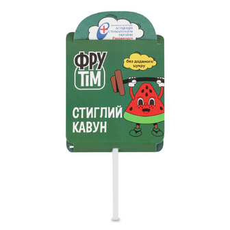 Льодяники ФруТім натуральні на паличці в асортименті, 10г