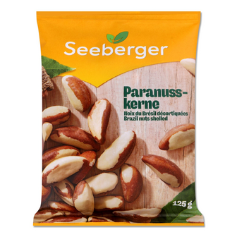 Горіх Seeberger Бразильський очищений, 125г