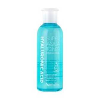 Суперзволожувальний тонер для обличчя FarmStay Hyaluronic Acid Super Aqua Toner з гіалуроновою кислотою, 200 мл