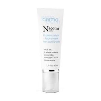 Протеїновий патч-крем для обличчя Nacomi Next Level Dermo Protein Patch Face Cream для атопічної шкіри, 50 мл