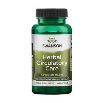 Підтримка кровообігу Swanson Full Spectrum Herbal Circulatory Care, 60 капсул