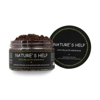 Антицелюлітний скраб-бальзам для тіла Chystotil Nature's Help Anti-Cellulite Scrub Balm Добродія природи, 98 мл
