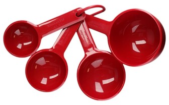 Набір ложок мірних KitchenAid Universal 59/79/118/237 мл 4 шт. (KQG058OHERE)