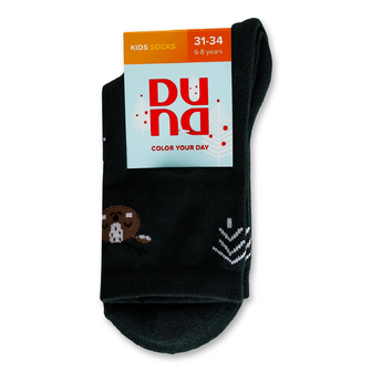 Шкарпетки дитячі Duna 4068 темно-зелені р.20-22, 1 пара