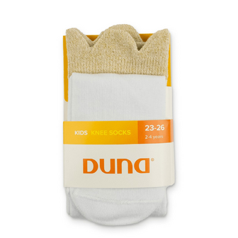 Підколінники дитячі Duna 4632 білі р.16-18, 1 пара