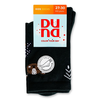 Шкарпетки дитячі Duna 4068 темно-зелені р.18-20, 1 пара