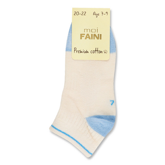 Шкарпетки дитячі moi Faini 413014 блакитні р20-22, 1 пара