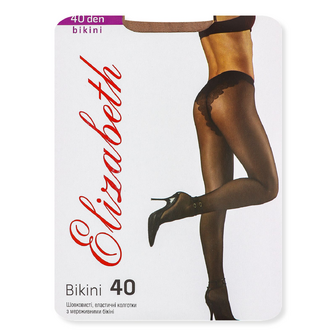 Колготки Elizabeth BIKINI 40 den visone р.2, шт