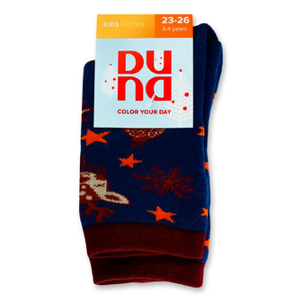Шкарпетки дитячі Duna 4289 сині р.16-18, 1 пара
