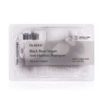 Шампунь для волосся Dr. Seed Black Bean Vegan Anti-Hairloss Shampoo, 7 мл (саше)