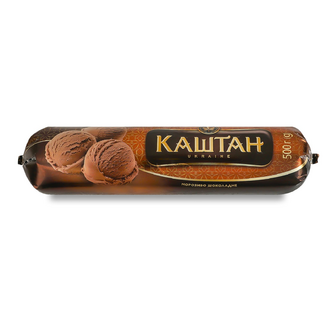 Морозиво Каштан Шоколадне циліндр, 500г