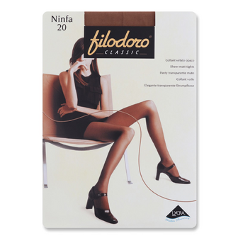 Колготки Filodoro Ninfa 20 den сognac р.4, шт
