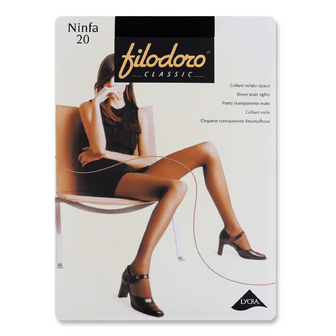 Колготки Filodoro Ninfa 20 den nero р.3, шт