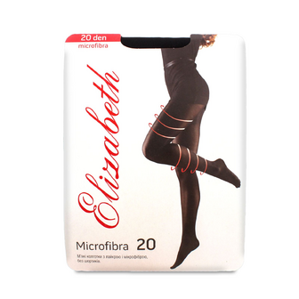 Колготки Elizabeth Microfibra 20 den nero р.3, шт