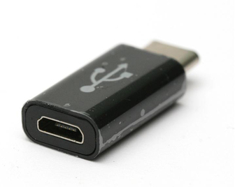 Перехідник PowerPlant microUSB - Type-C (KD00AS1260)