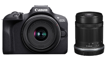 Фотокамера бездзеркальна Canon EOS R100 + 18-45 IS STM + 55-210 f/5.0-7.1 IS STM (6052C036)