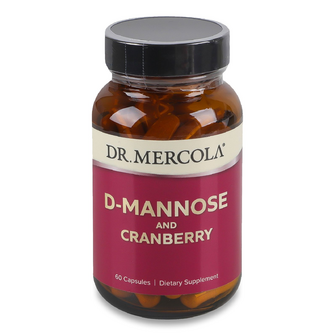 Добавка дієтична Dr.Mercola D-mannose and cranberry extract, 60шт