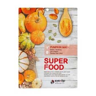 Тканинна маска для обличчя Eyenlip Super Food Pumpkin Mask Гарбуз, 23 мл