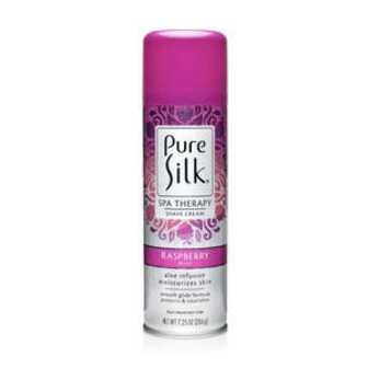 Жіноча крем-піна для гоління Pure Silk Spa Therapy Raspberry Mist, 206 г