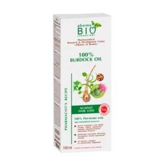 Реп'яхова олія Pharma BIO LABORATORY при випадінні волосся, 100 мл