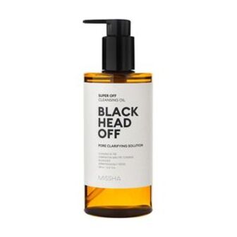 Гідрофільна олія для обличчя Missha Super Off Cleansing Oil Blackhead Off для проблемної шкіри, проти чорних цяток , 305 мл