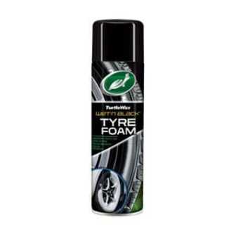 Поліроль-піна для чорніння та очищення шин Turtle Wax Wet'n Black, 500 мл