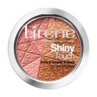 Мінеральний бронзер і рум'яна Lirene Shiny Touch сяючий рожевий, 9 г