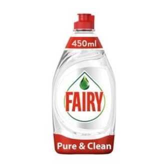 Засіб для миття посуду Fairy Pure&Clean, 450 мл