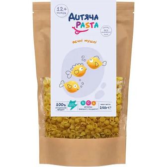 Макаронні вироби Дитяча Pasta Яєчні мушлі 250 г