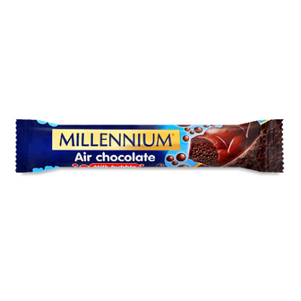 Шоколад молочний Millennium пористий, 32г