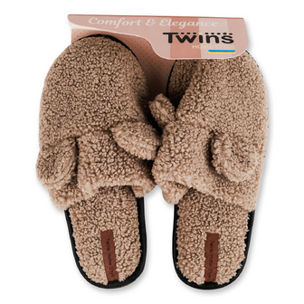 Капці жіночі Twins 11100 Teddi хутро р.36-41, 1 пара