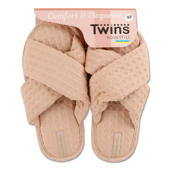 Тапки жіночі Twins 14312 вафельні р.36-40, 1 пара
