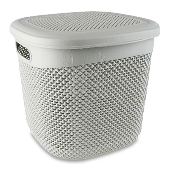 Корзина Ucsan Plastik Drop прямокутна сіра 15 л 166007.2, шт