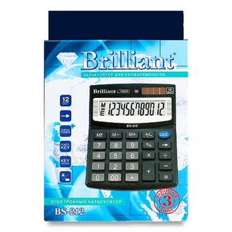 Калькулятор Brilliant BS-212, шт