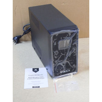 Пристрій безперебійного живлення Vinga LCD 1200VA metal case (VPC-1200M)