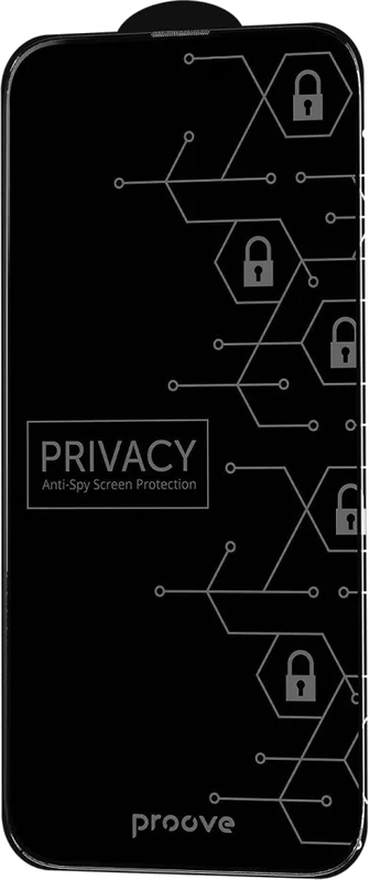 Захисне скло для смартфону Proove Privacy iPhone 12/12 Pro Black (PGPPRI12P001)
