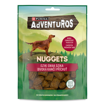 Корм для собак Adventuros Nuggets смак дикого кабана, 90г