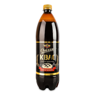 Квас Опілля Чорний живого бродіння, 1л
