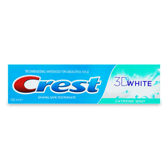 Паста зубна Crest 3D White Extreme mint, 100мл