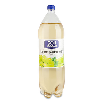 Напій соковмісний Bon Boisson смак білий виноград, 2л