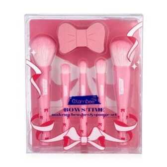 Набір для макіяжу GlamBee Wow Day Makeup Brushes & Sponge Set (5 пензлів + 1 спонж)