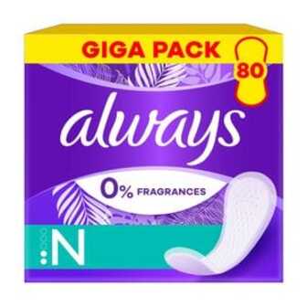 Щоденні прокладки Always Daily Fresh Normal Без запаху, розмір 2, 80 шт