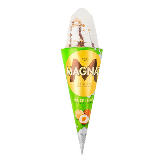 Морозиво Магнат Magnat Hazelnut ріжок, 140г