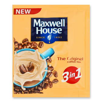 Напій кавовий Maxwell House Original 3в1, 18г