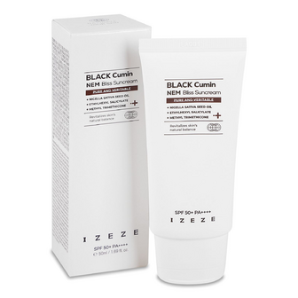 Крем для обличчя Izeze BlackCumin NEM Bliss сонцезахисний, 50мл