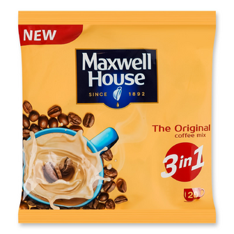 Напій кавовий Maxwell House Original 3в1, 20*18г